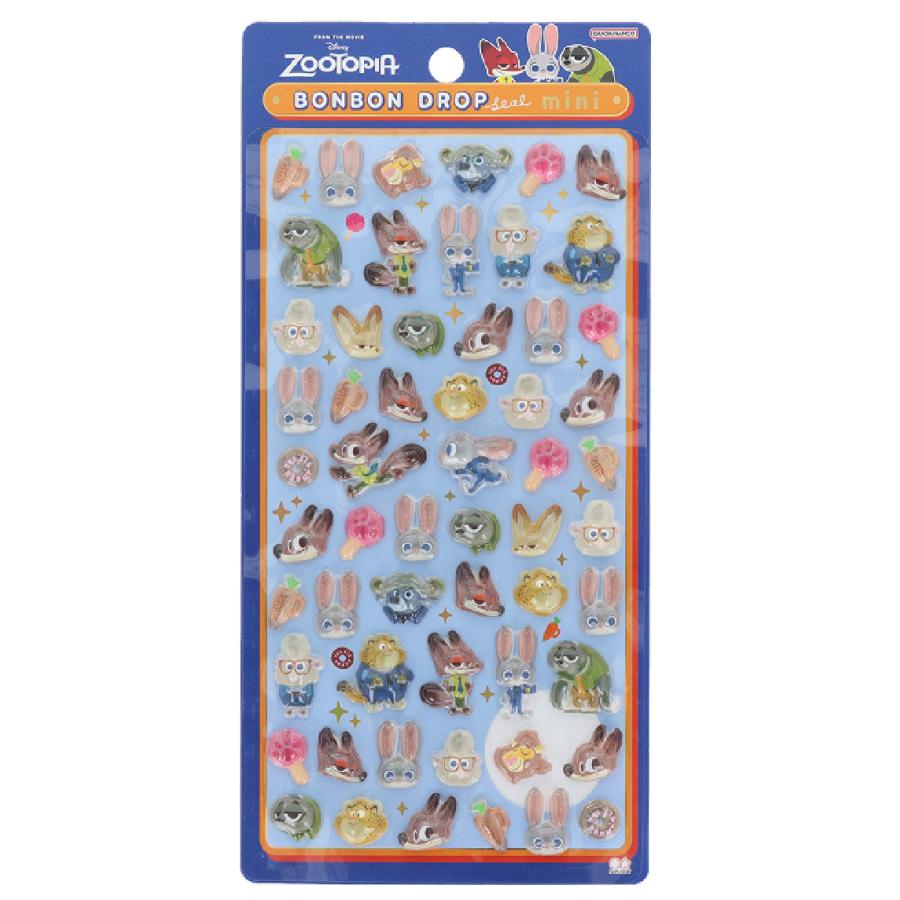 サンスター文具 ボンボンドロップシール ミニ ディズニー ズートピア