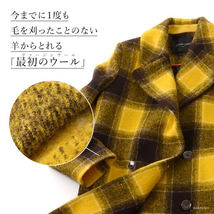 LENER（レネール） ロングコート レディース 50代 ウール コート