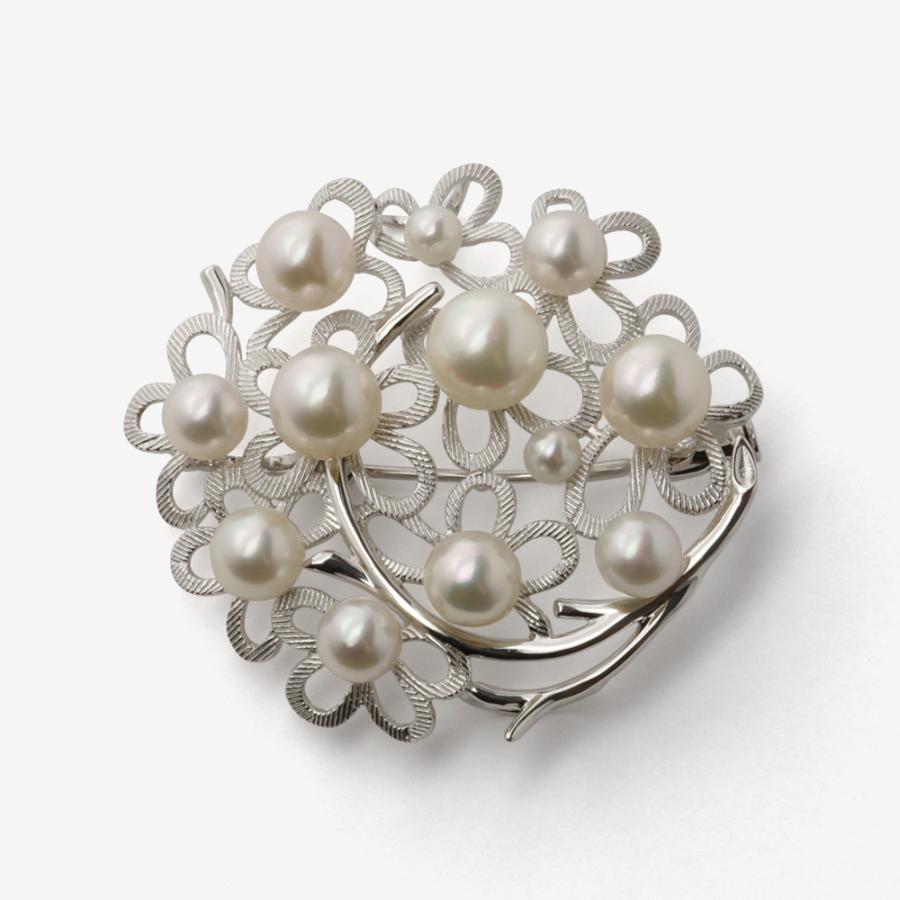 本真珠 あこやパール ブローチ フォーマル セレモニー 冠婚葬祭