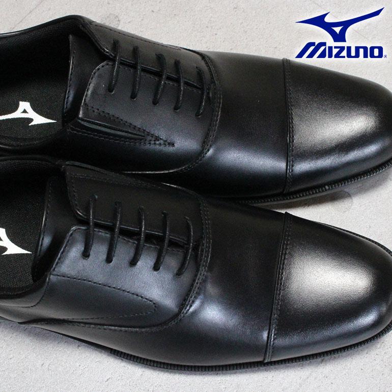 MIZUNO（ミズノ） ビジネスシューズ メンズ エクスライト ST2 ブラック