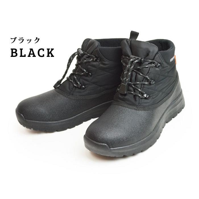 防寒 防水 メンズ ウィンターブーツ ミドルブーツ スノーブーツ レイン