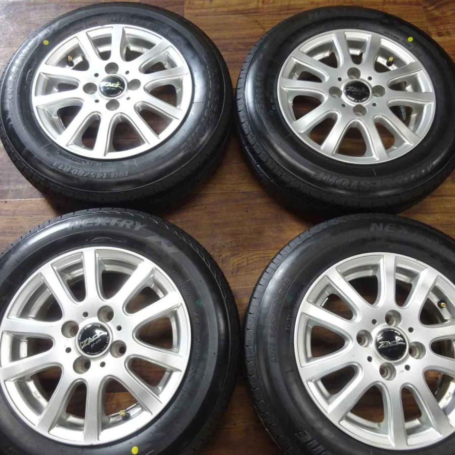NEXTRY 145/80R13×4.5J 75S サマータイヤ＆アルミホイール 4本SET