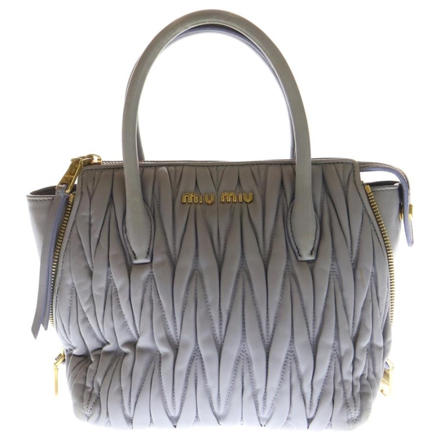 miumiu ミュウミュウ マテラッセ 2WAYハンドバッグ ショルダーバッグ