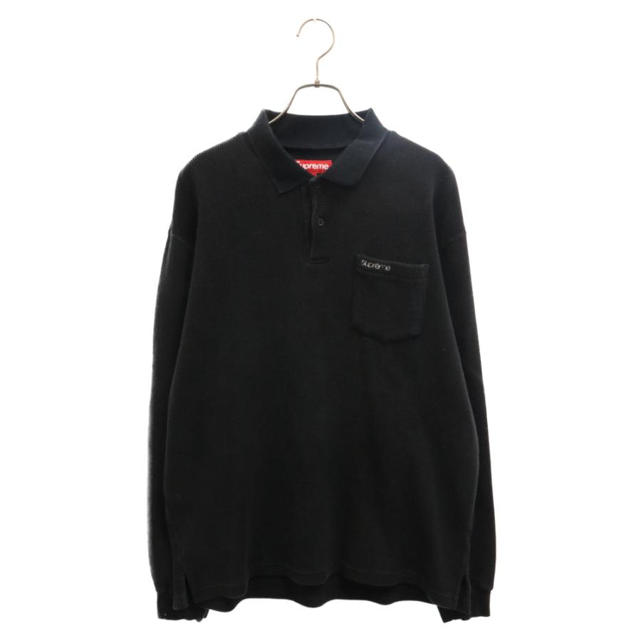 Supreme（シュプリーム） 23AW Thermal L/S Polo サーマルロゴ長袖