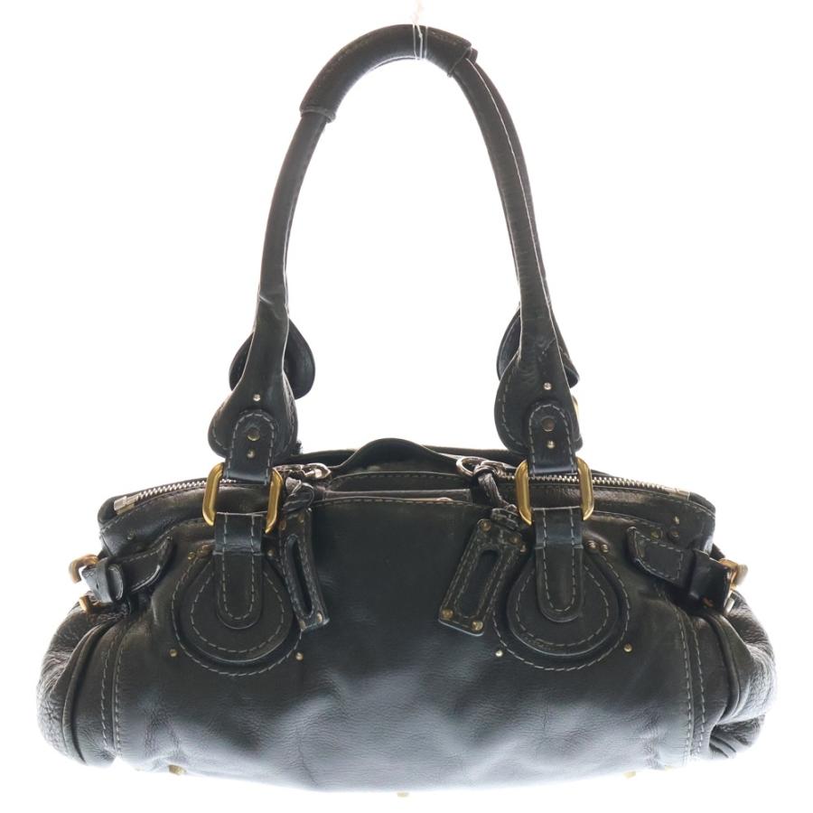 Chloe（クロエ） パディントン ハンドバッグ ブラック レザー : BRING