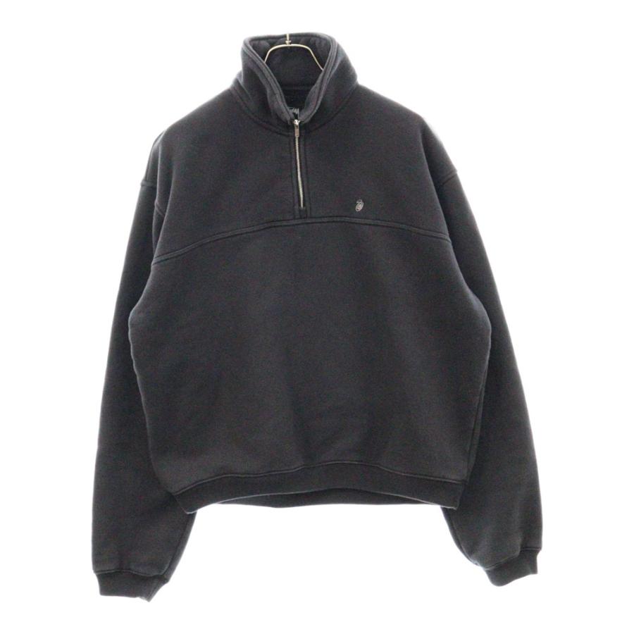 STUSSY（ステューシー） 24SS HALF ZIP MOCK NECK SWEATSHIRT ハーフ