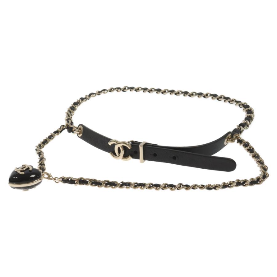 CHANEL（シャネル） ココマーク マトラッセハート チェーンベルト