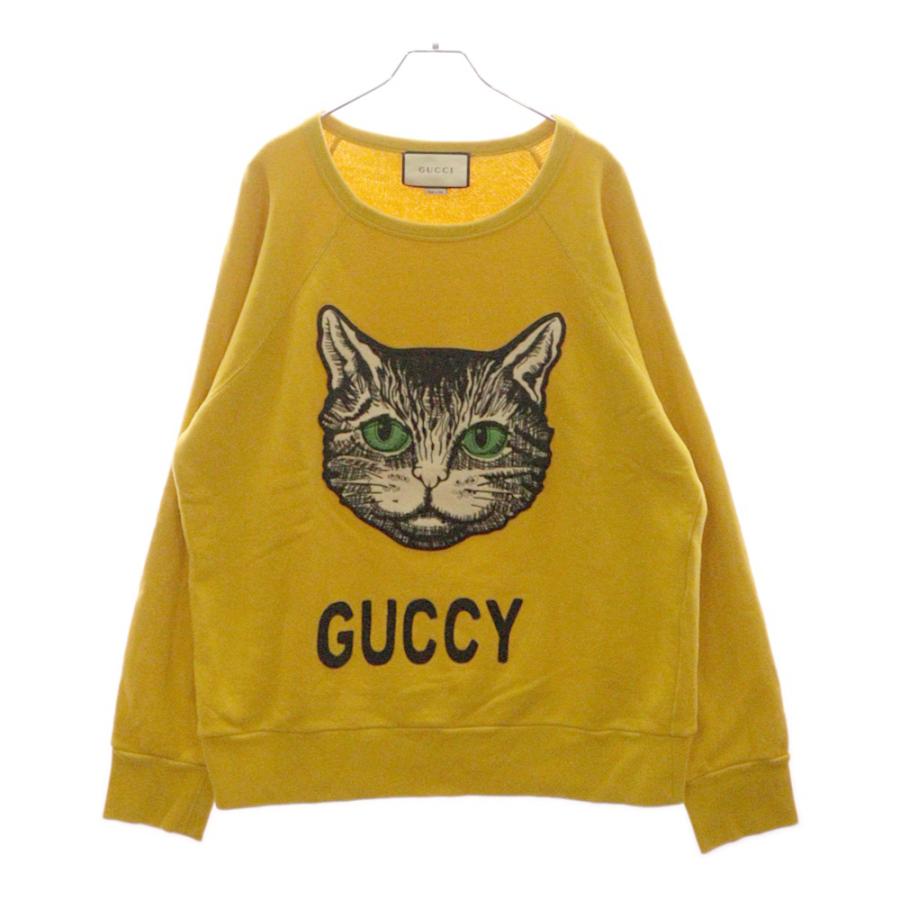 GUCCI（グッチ） 18SS Mystic Cat Sweatshirt キャット刺繍 クルー