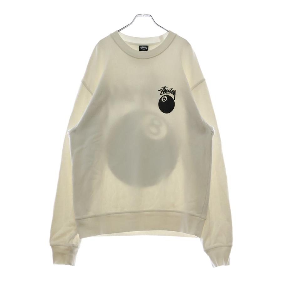 STUSSY（ステューシー） 8 BALL エイトボール バックプリント クルー