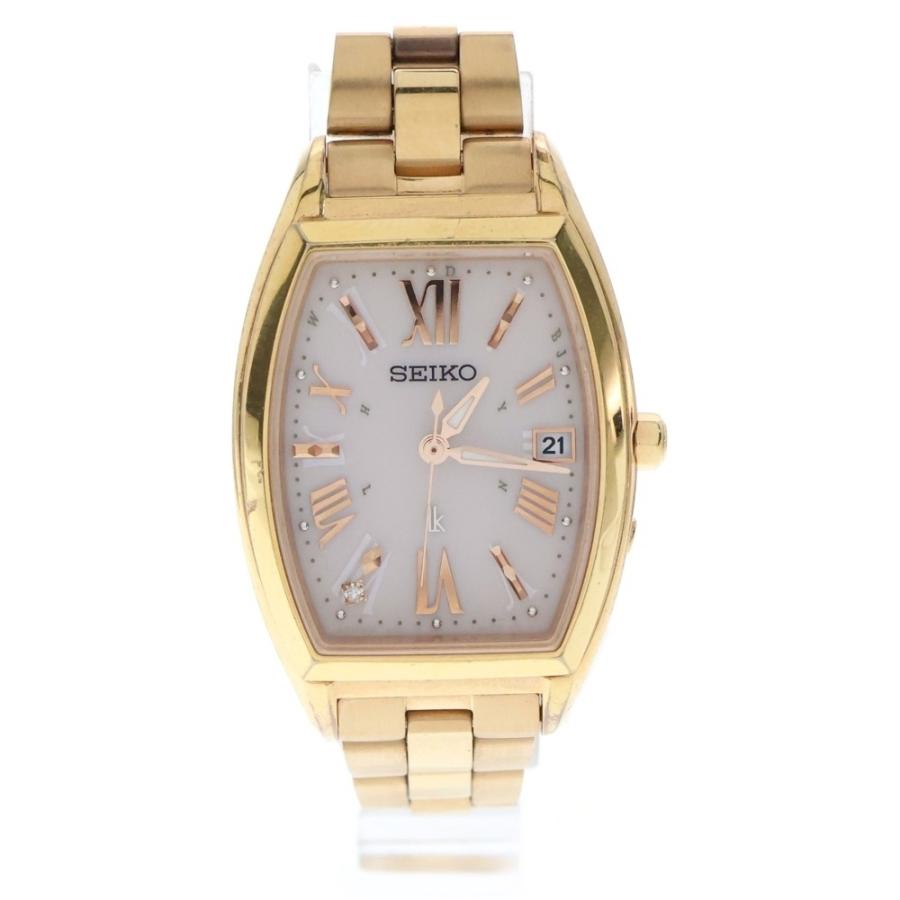 SEIKO（セイコー） 1B32-0AD0 LUKIA ルキア ピンク文字盤 SS/QZ