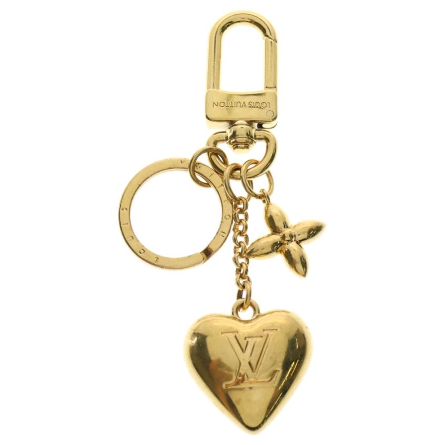 LOUIS VUITTON（ルイ・ヴィトン） LVハート チャーム キーホルダー