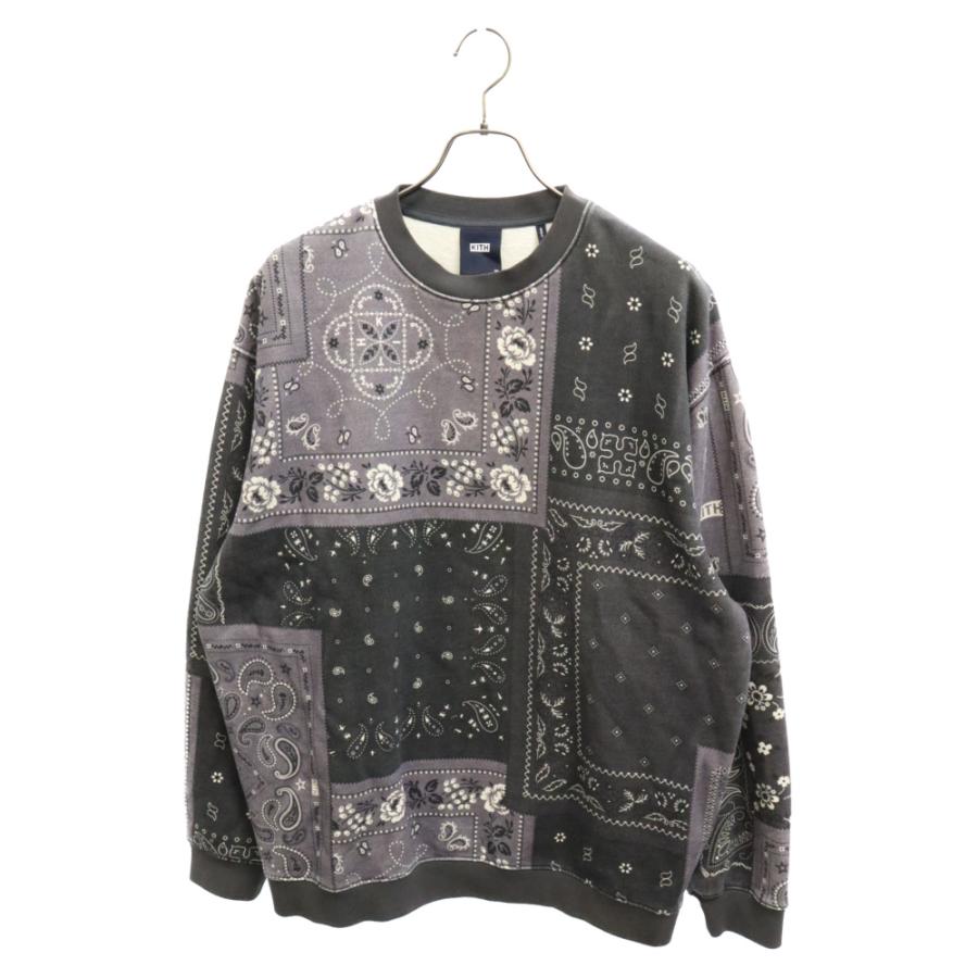 KITH（キス） 21SS Deconstructed Bandana Crewneck バンダナ
