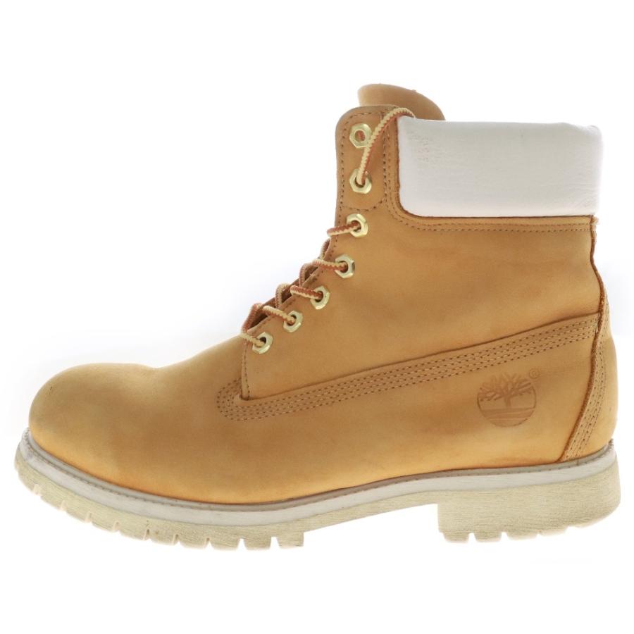 Timberland（ティンバーランド） USA製 イエローヌバック ホワイト