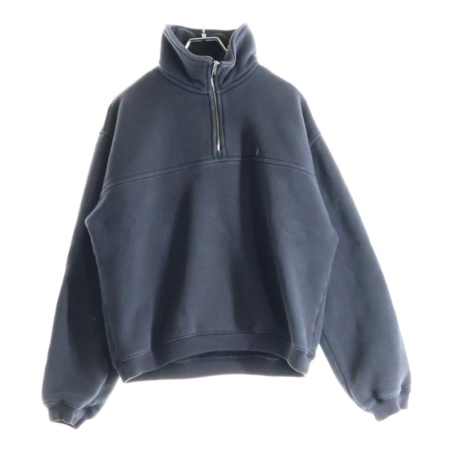 STUSSY（ステューシー） 24SS HALF ZIP MOCK NECK SWEATSHIRT ハーフ