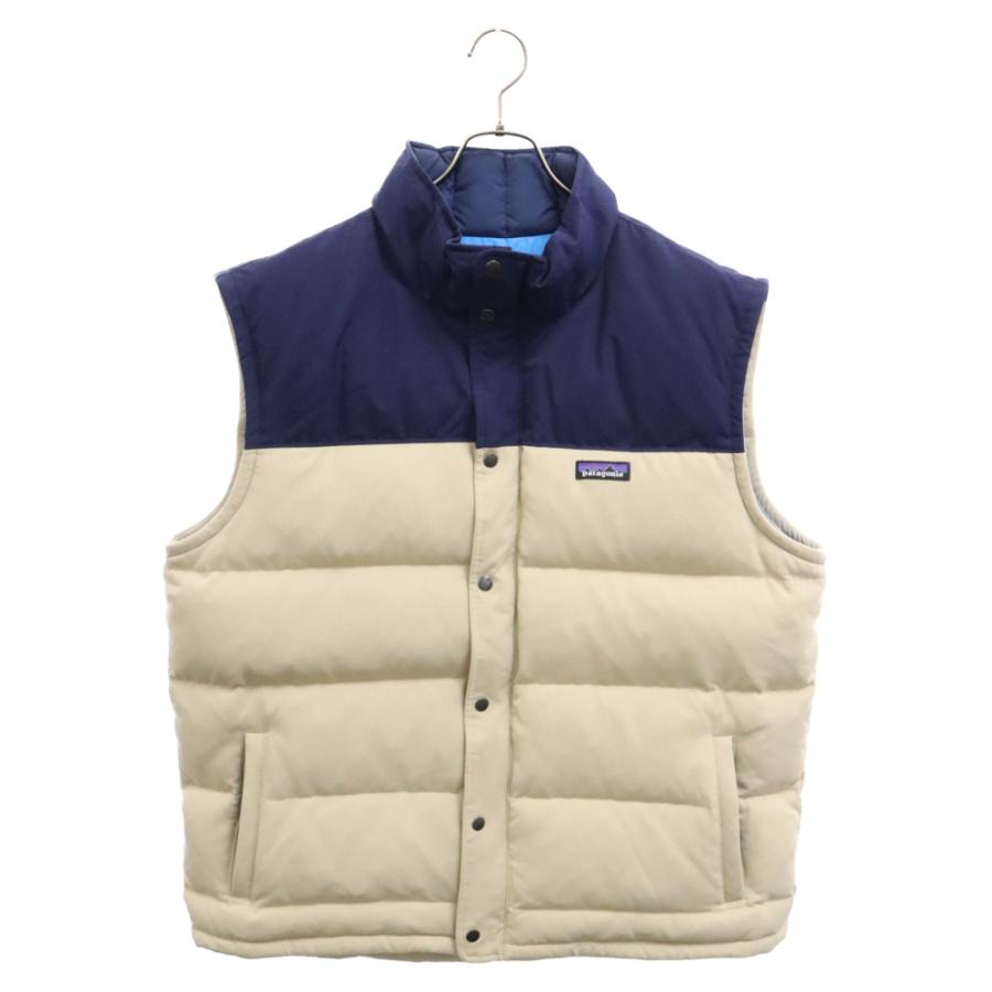 patagonia（パタゴニア） Down Vest ツートン ダウンベスト ベージュ