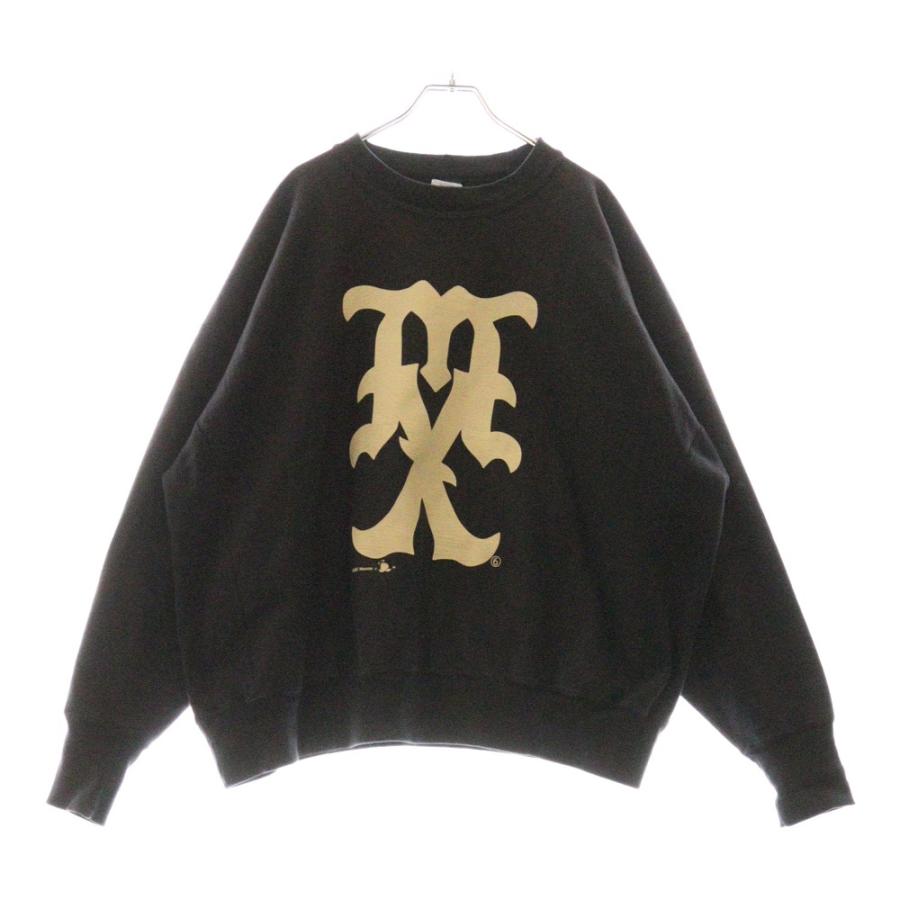SAINT MICHAEL セントマイケル 24AW MX CREW SWT ロゴプリント クルー