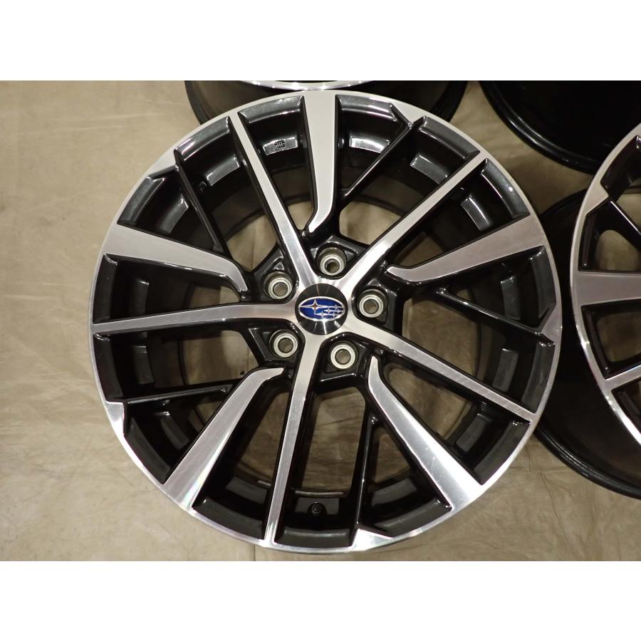 4本SET 会社宛 送料無料 18×8.5J スバル WRX S4純正 アルミ ホイール 5