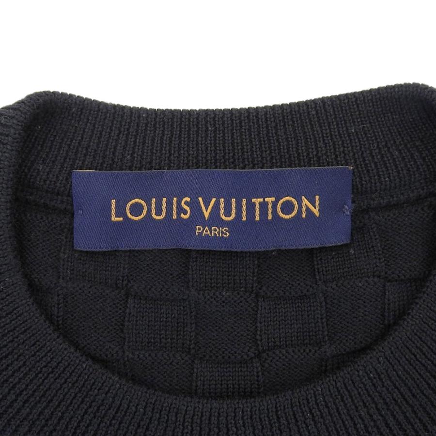 LOUIS VUITTON（ルイ・ヴィトン） ダミエ セーター ニット ブラック 黒