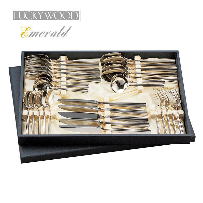 LUCKY WOOD（ラッキーウッド） カトラリーセット ナイフ フォーク