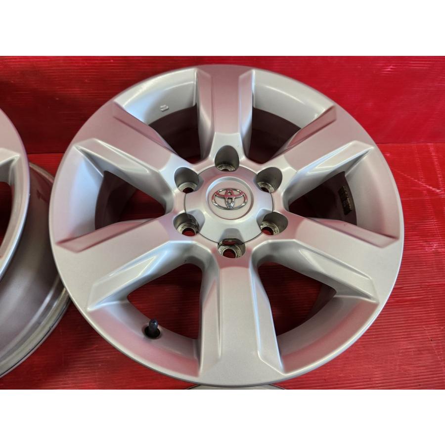 トヨタ 150 ランドクルーザー プラド 純正 17インチアルミホイール 4本