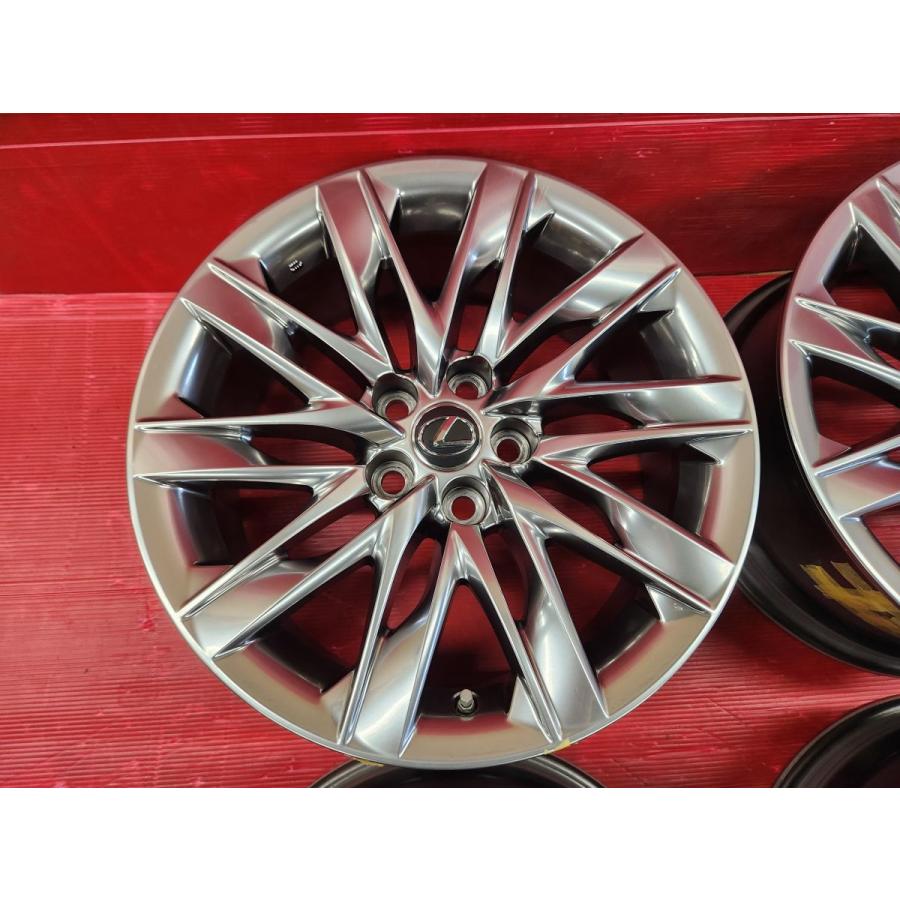レクサス 50 LS500 純正 19インチアルミホイール 4本SET VXFA50 8.0J +