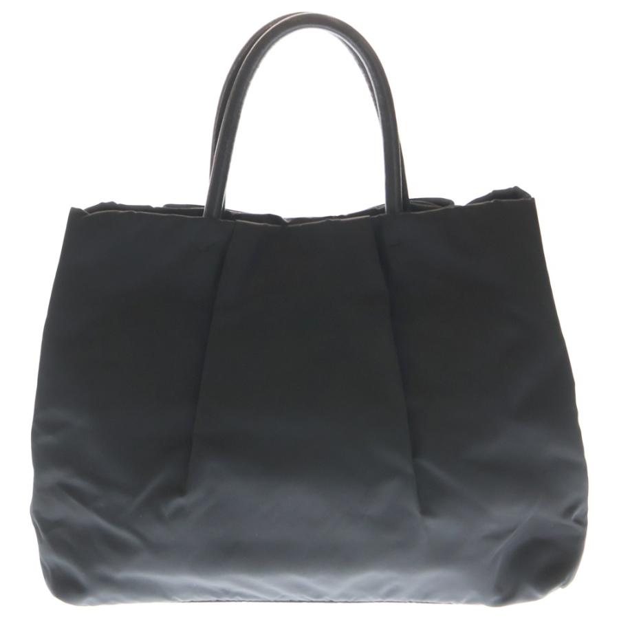 PRADA（プラダ） リボン ハンドバッグ ミニトートバッグ ブラック