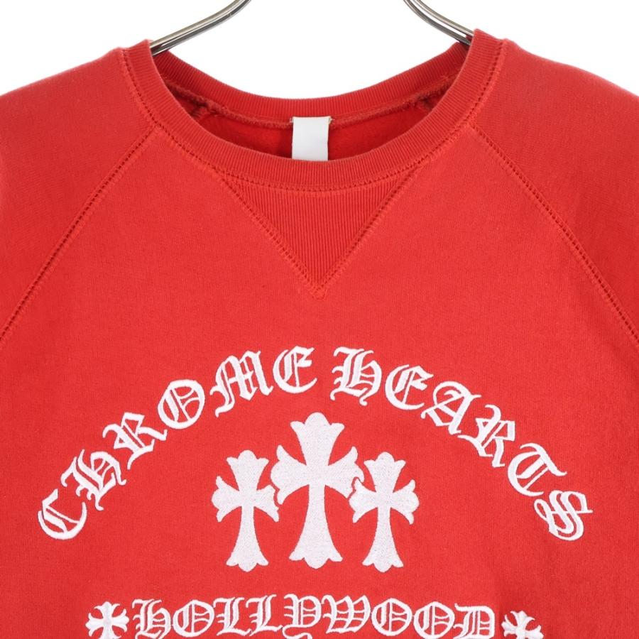 CHROME HEARTS（クロムハーツ） Y Not Sholder Cross Patch Crewneck