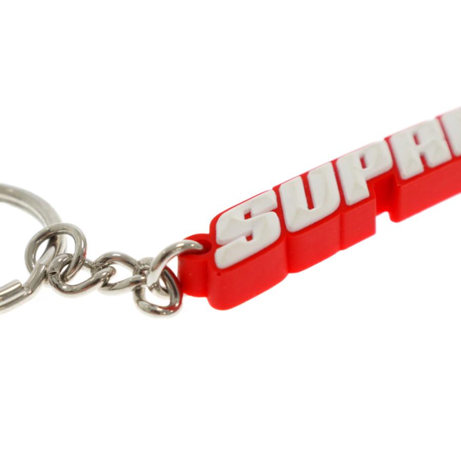 Supreme（シュプリーム） 18SS Bevel Logo Keychain ロゴ キーチェーン