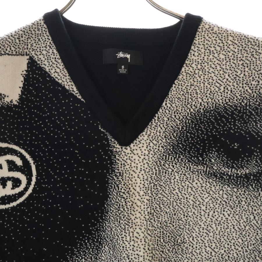 STUSSY（ステューシー） Photo Jacquard Vest フォト ジャガード