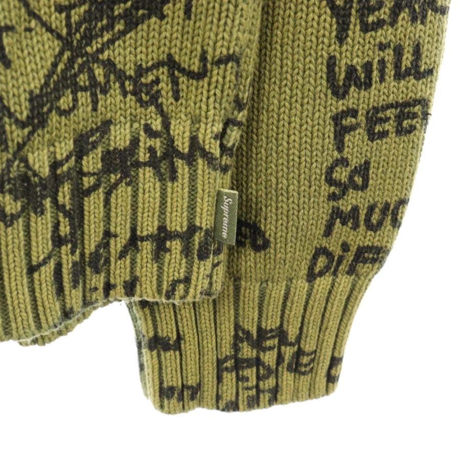 Supreme（シュプリーム） 23SS Gonz Poems Sweater ゴンズポエム総柄