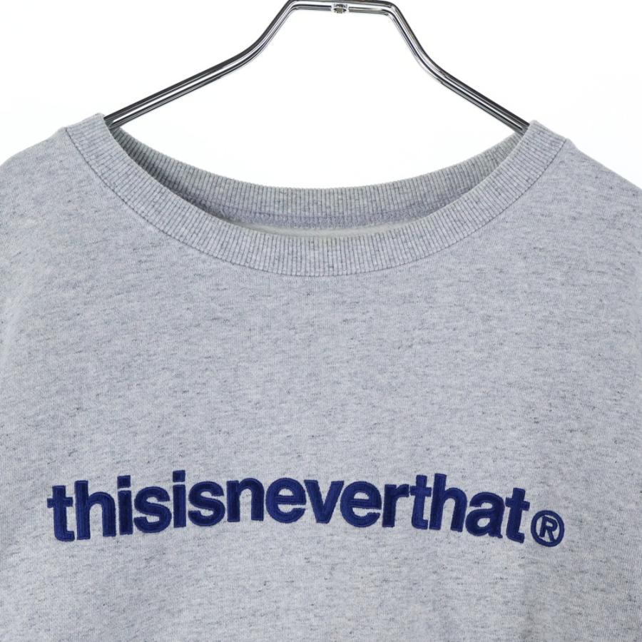 thisisneverthat（ディスイズネバーザット） T-LOGO CREWNECK ロゴ