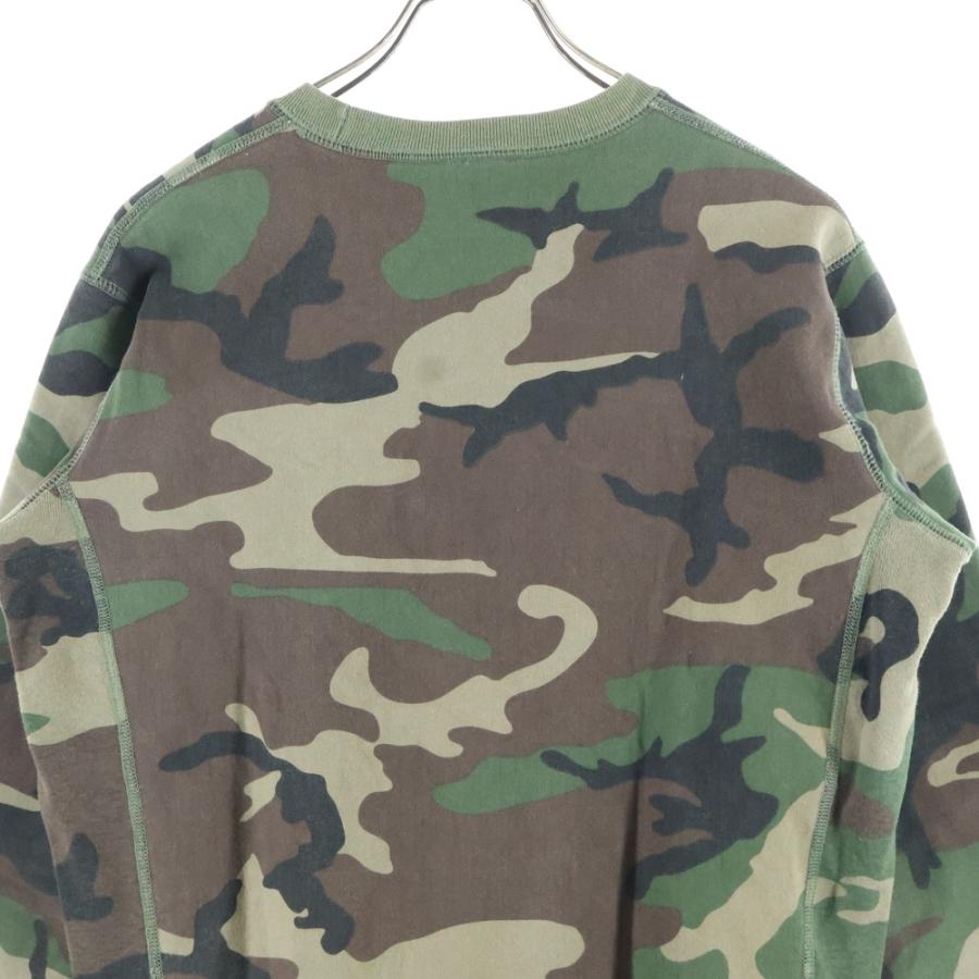 Supreme（シュプリーム） 15AW Box Logo Crewneck カモフラージュ 迷彩