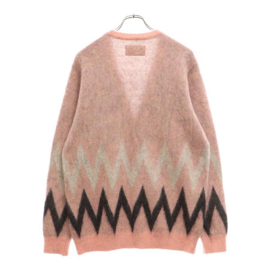 WACKO MARIA（ワコマリア） 19AW ZIGZAG MOHAIR KNIT CARDIGAN