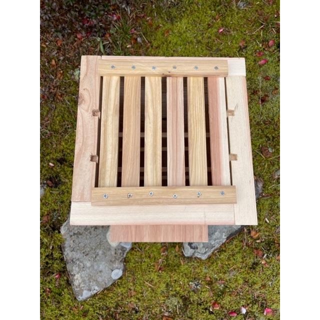 Freddo】日本みつばち用 飼育箱 重箱式巣箱 養蜂 国産 杉材 シンプル