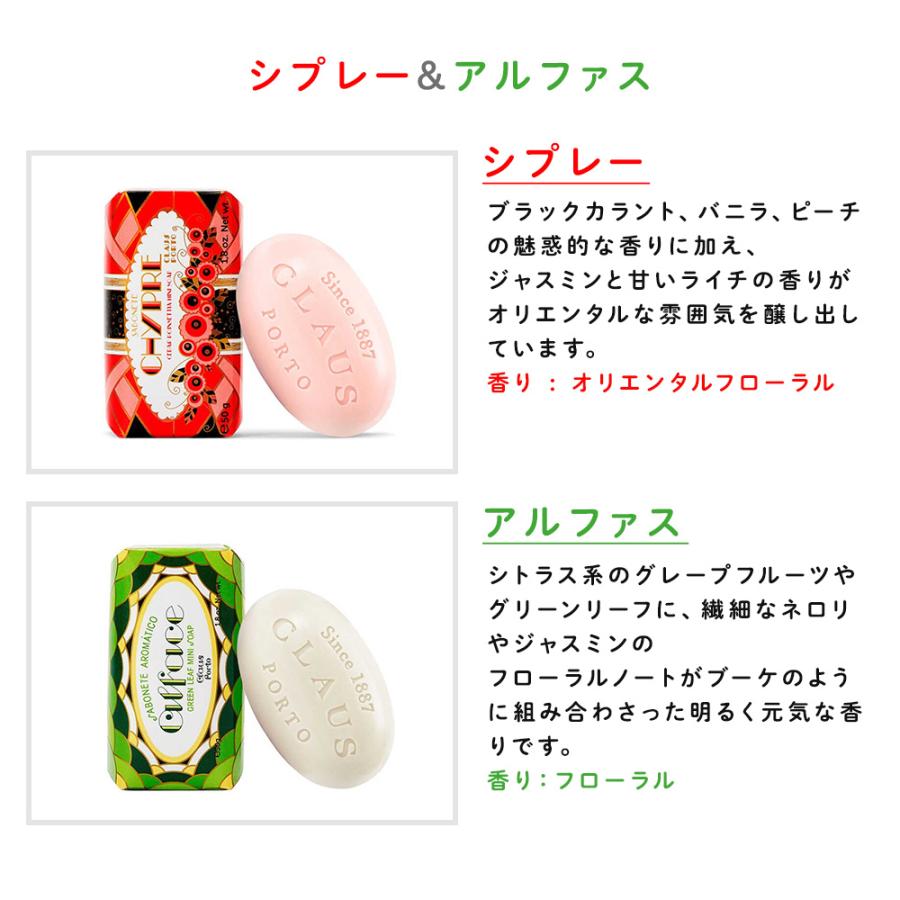 CLAUS PORTO（クラウスポルト） ミニソープ2個セット 石鹸 プレゼント
