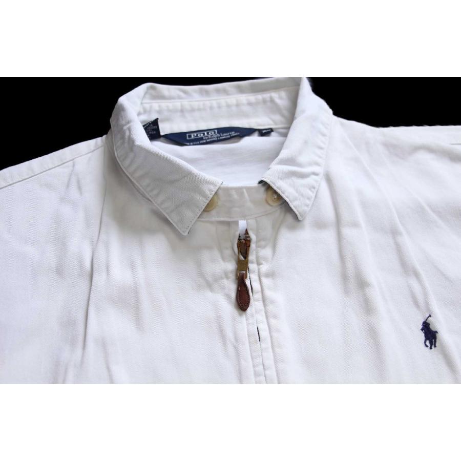 80s USA製 ポロ ラルフローレン ワンポイント チンスト付き コットン