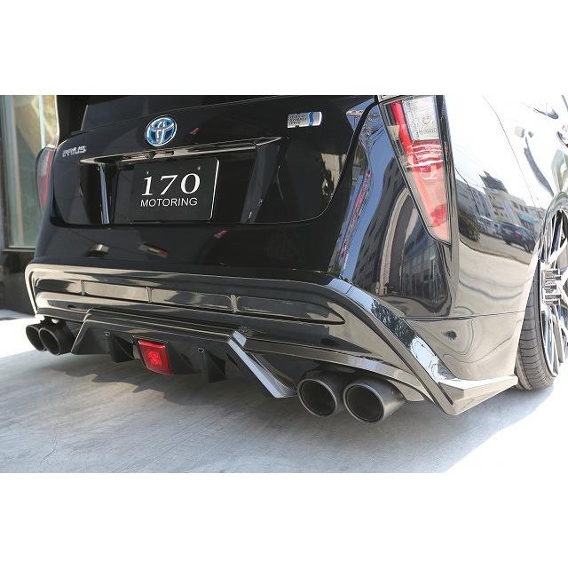 50プリウス前期 リアハーフスポイラーVer2 FRP未塗装 【シックス