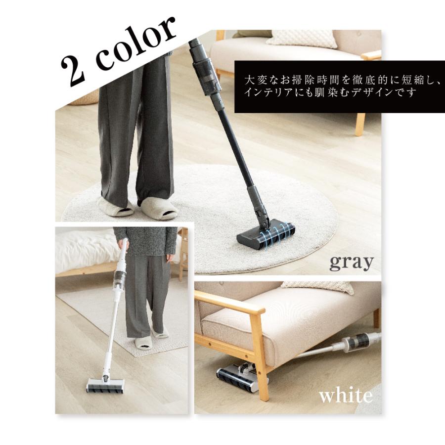 掃除機 サイクロン式 強力吸引 22000pa コードレス 3WAY ハンディ