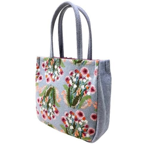 feiler（フェイラー） バッグ ポンポネットローズ ライトグレー POR