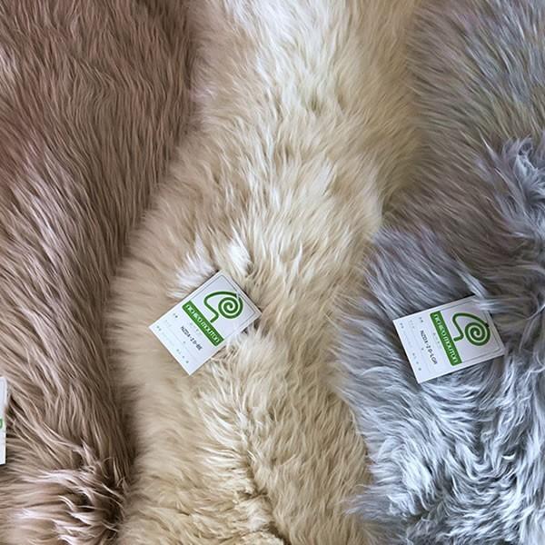 ムートン ラグ ニチロ ムートンフリース 長毛 毛足55mm 2匹サイズ