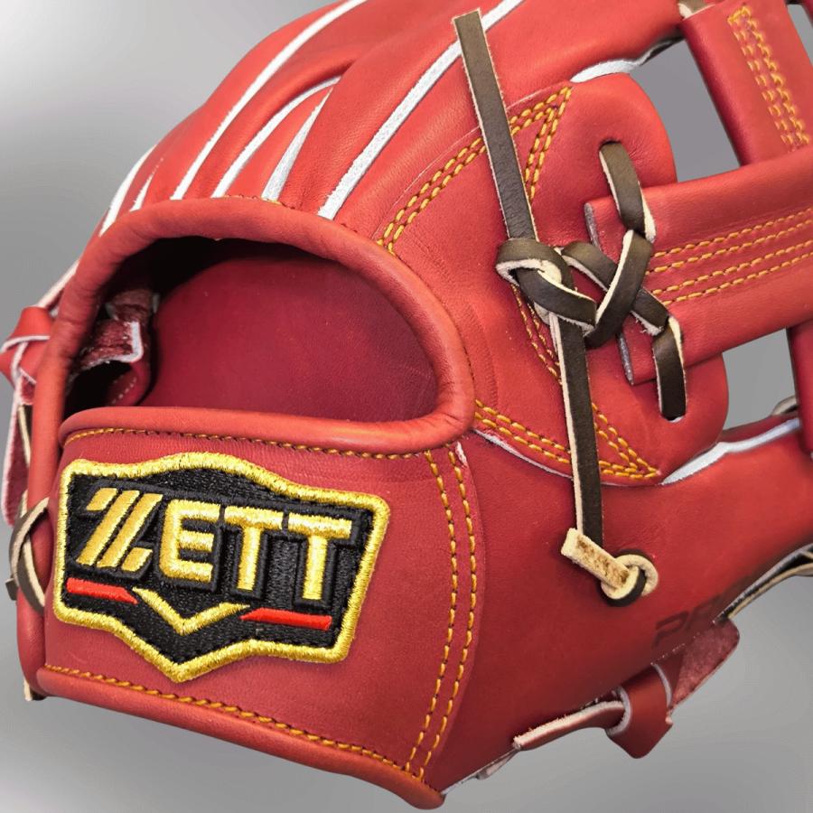 プロステイタス ゼット 硬式グローブ 内野手用 吉川モデル ボルドー