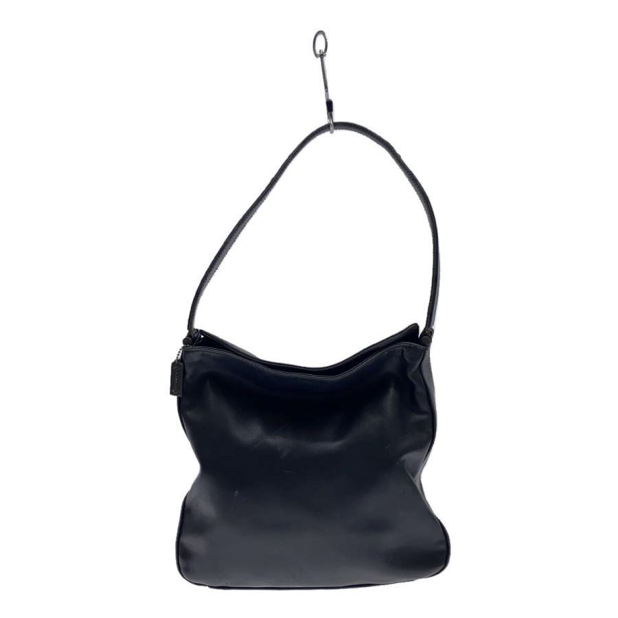 COACH◇オールドコーチ/ショルダーバッグ/レザー/BLK/9180