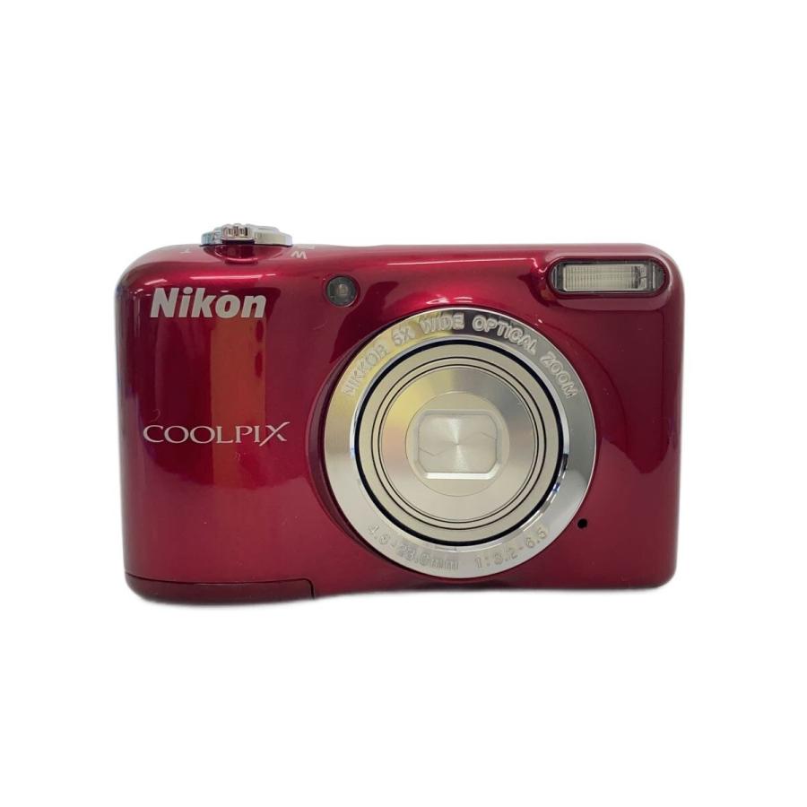 Nikon◇コンパクトデジタルカメラ COOLPIX Life L31 RED 単3×2本駆動