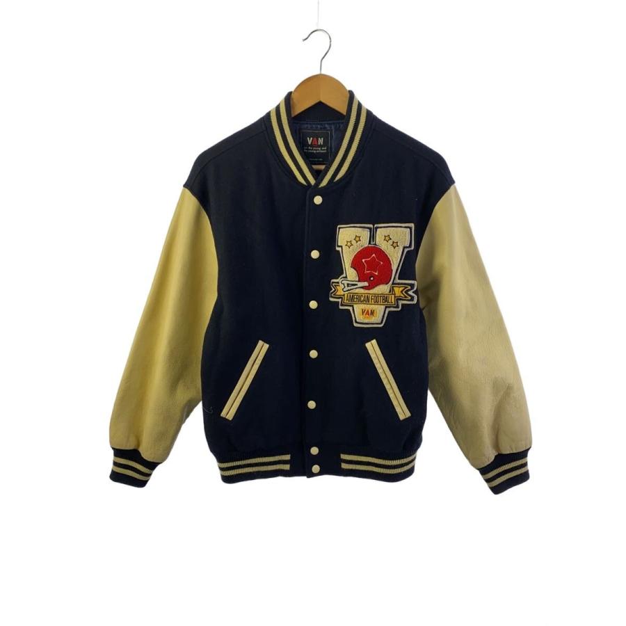 VAN◇スタジャン/L/ウール/NVY : セカンドストリートYahoo!店 - 通販