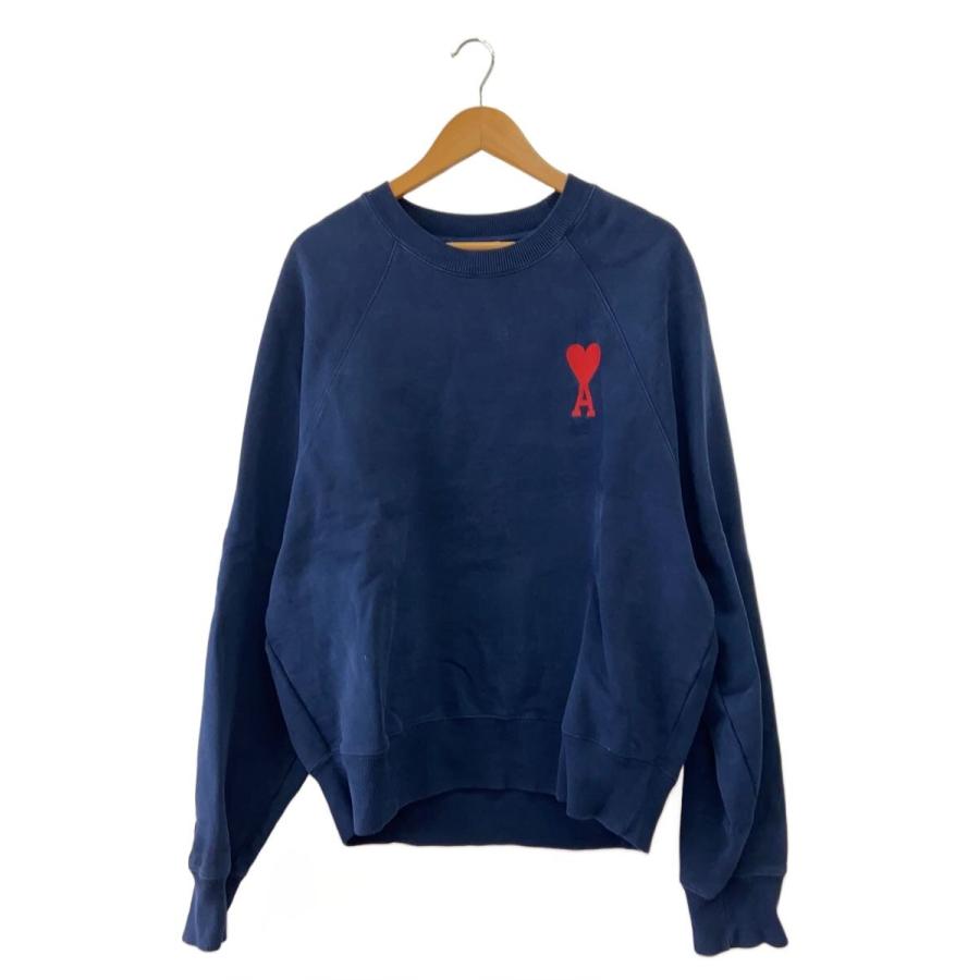 ami alexandre mattiussi◇スウェット/XXL/コットン/NVY/SPEUSW022 747