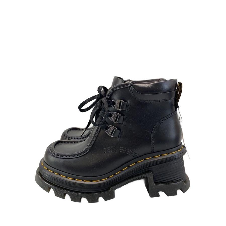 Dr.Martens◇Corran 3i Boot/レースアップブーツ/UK4/ブラック/レザー