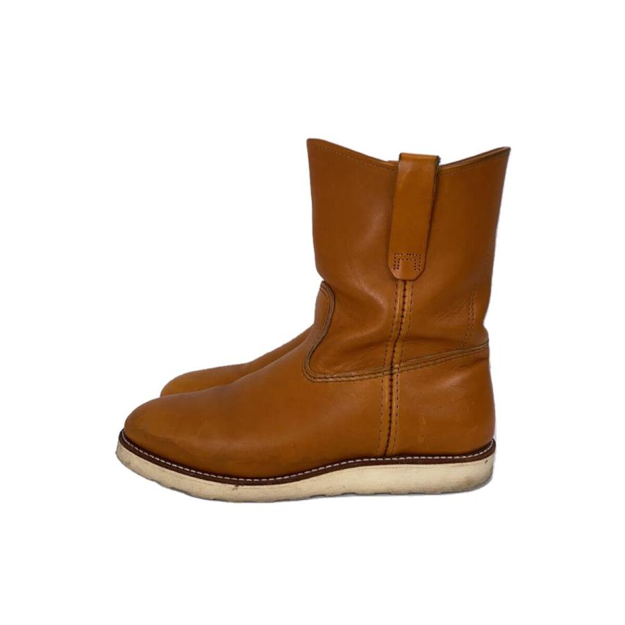 RED WING◇9inch PECOS BOOTS/ペコスブーツ/US9/キャメル/レザー/9866