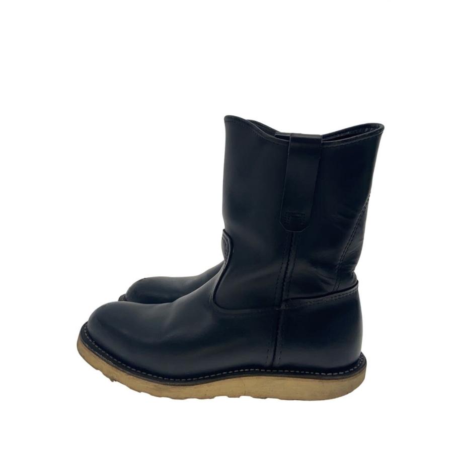 RED WING◇ペコスブーツ/US7/BLK/レザー/8169// : セカンドストリート