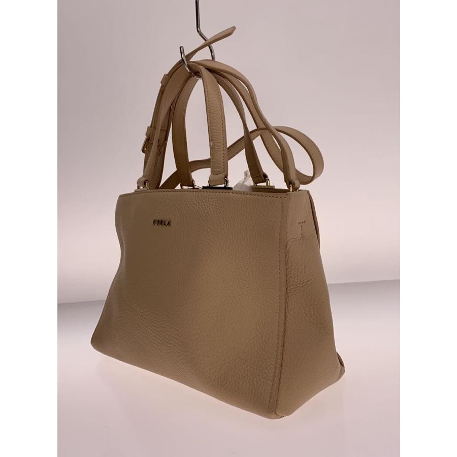 FURLA◇ショルダーバッグ/レザー/ベージュ : セカンドストリートYahoo