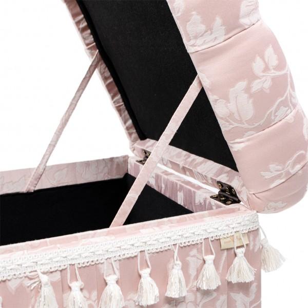 収納スツール 収納付きスツール スツール ピンク 収納ボックス